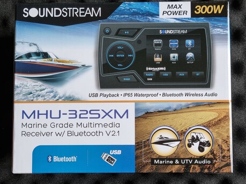 Photo 2 - Soundstream MHU-32SXM laivams Multimedia