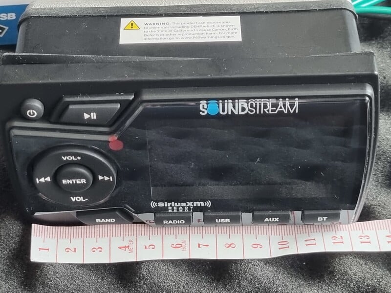 Photo 6 - Soundstream MHU-32SXM laivams Multimedia