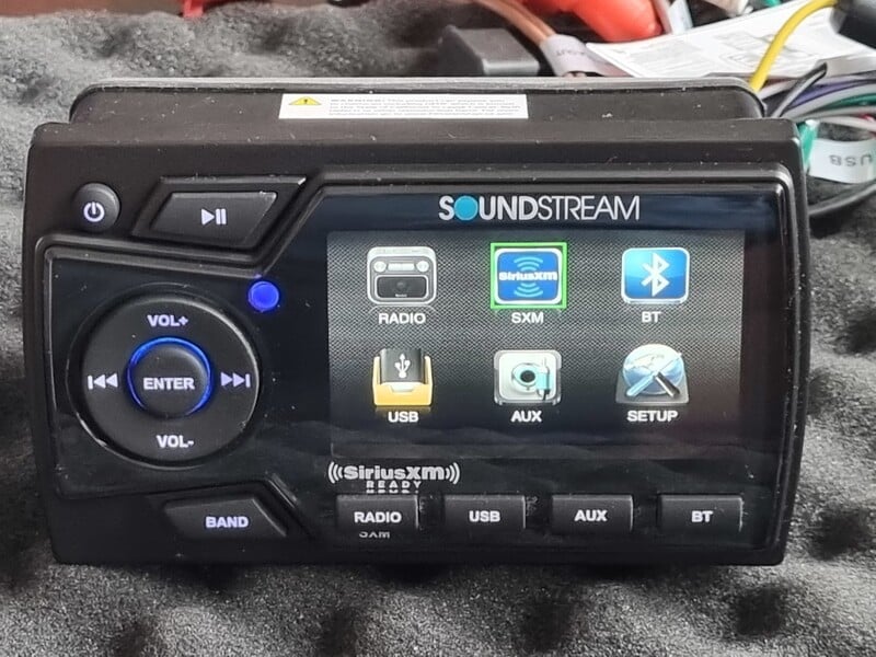 Photo 8 - Soundstream MHU-32SXM laivams Multimedia