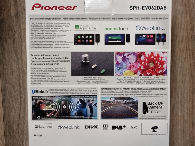 Nuotrauka 11 - Pioneer DMH-A240BT Multimedia
