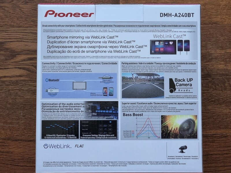 Nuotrauka 8 - Pioneer DMH-A240BT Multimedia