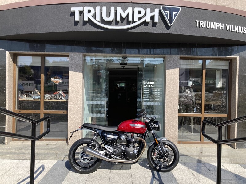 Nuotrauka 1 - Triumph Speed Twin 2024 m Klasikinis / Streetbike motociklas