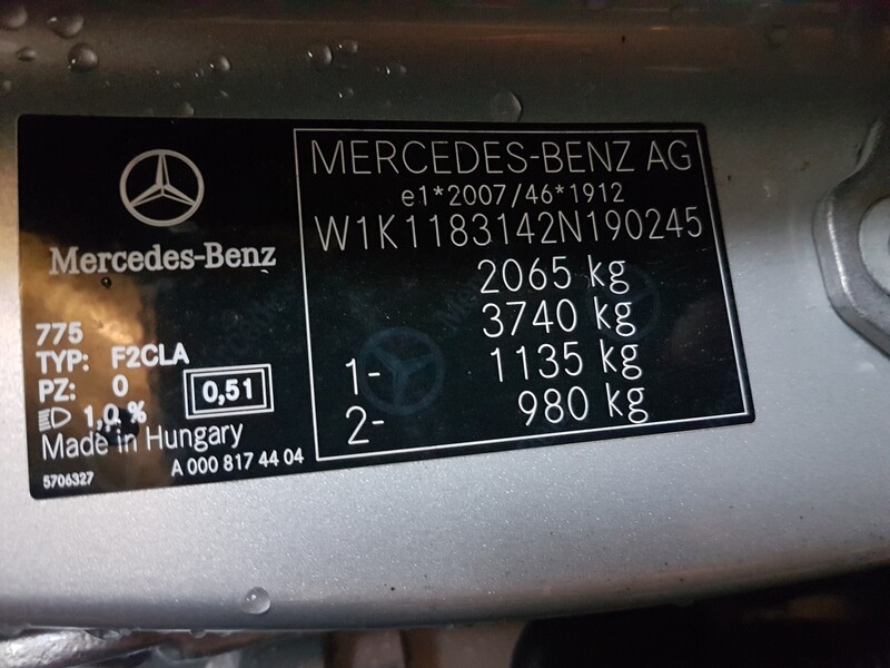 Photo 8 - Mercedes-Benz Cla Klasė 2021 y parts