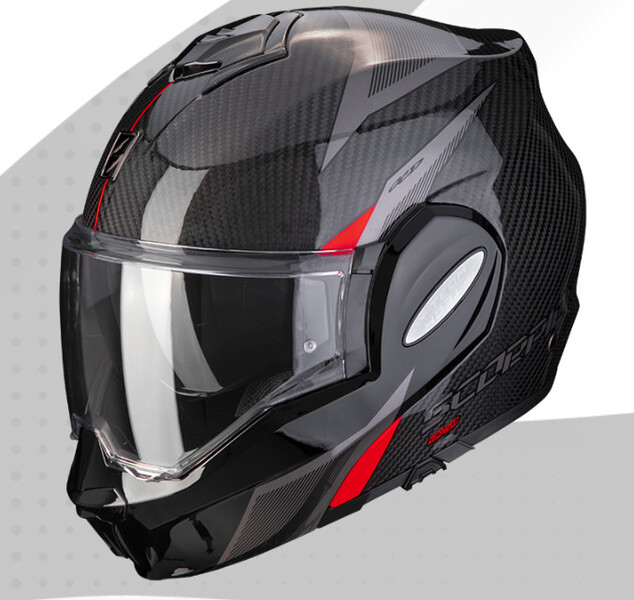 Photo 4 - Helmets Scorpion EXO - TECH EVO  carbon