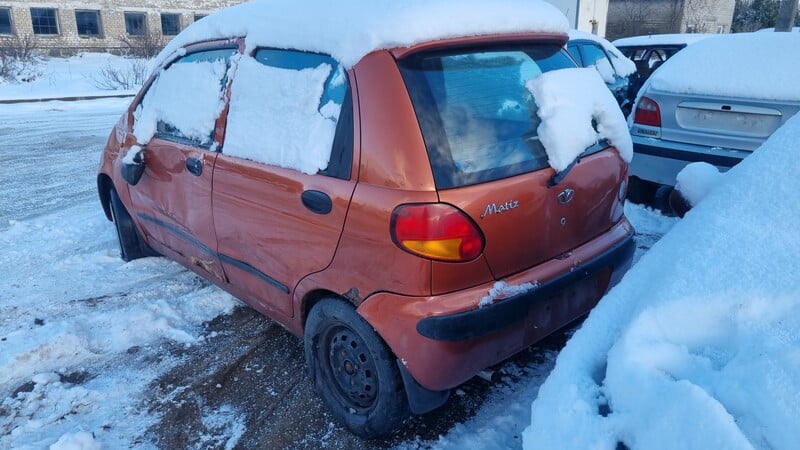 Nuotrauka 3 - Daewoo Matiz 2000 m dalys