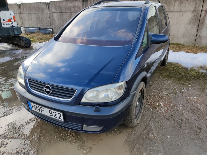 Nuotrauka 2 - Opel Zafira 2000 m dalys