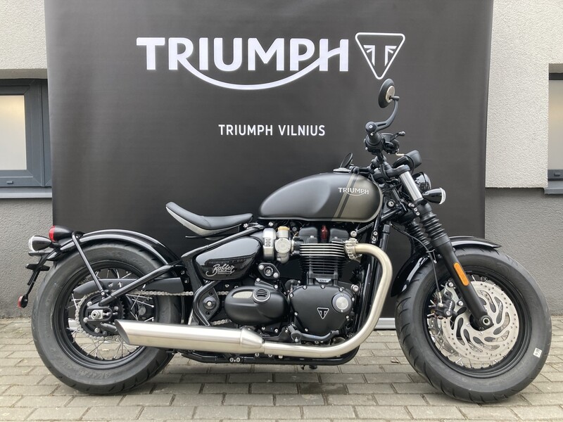 Nuotrauka 1 - Triumph Bonneville 2024 m Čioperis / Cruiser / Custom motociklas