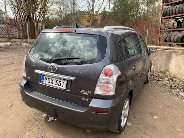 Nuotrauka 5 - Toyota Corolla Verso D4D 2008 m dalys