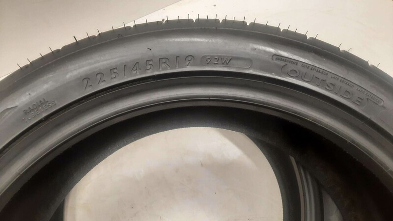 Photo 6 - Dunlop Sport MAXX RT R19 summer tyres passanger car