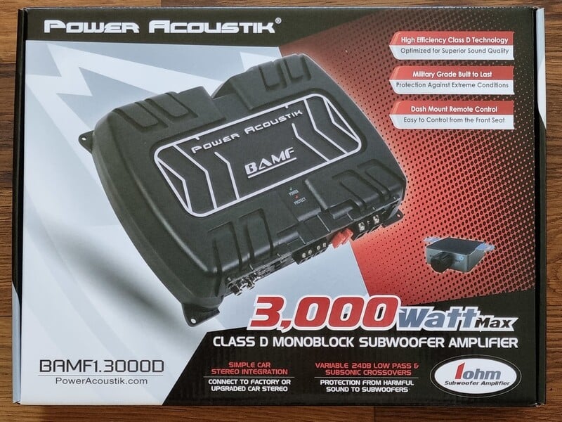 Фотография 9 - Power Acoustik CB4-1200 Усилитель