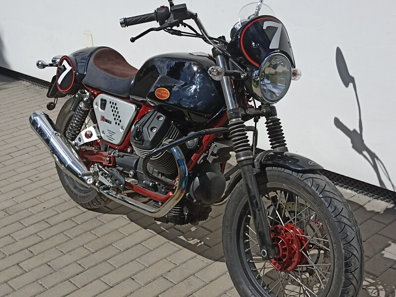 Nuotrauka 3 - Moto Guzzi V7 2014 m Klasikinis / Streetbike motociklas