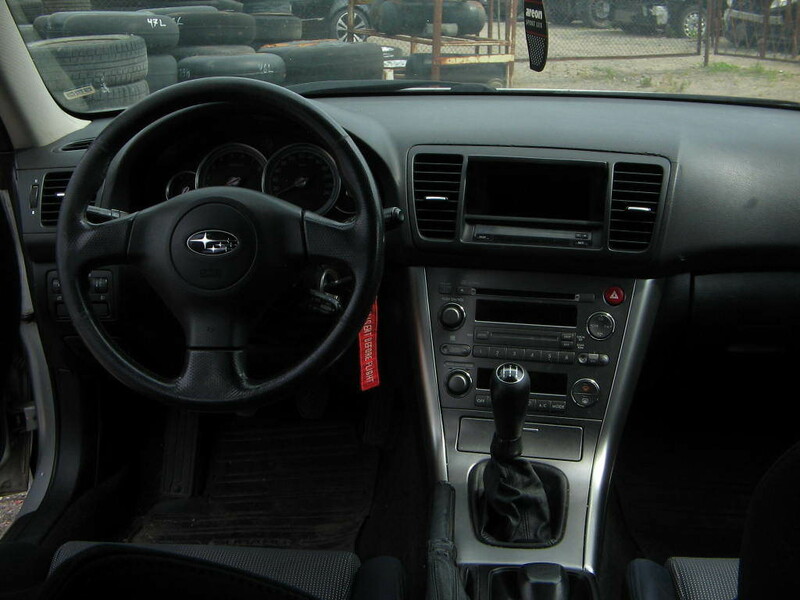 Nuotrauka 8 - Subaru Legacy IV 2005 m dalys