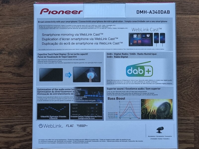 Nuotrauka 5 - Pioneer DMH-A240BT Multimedia