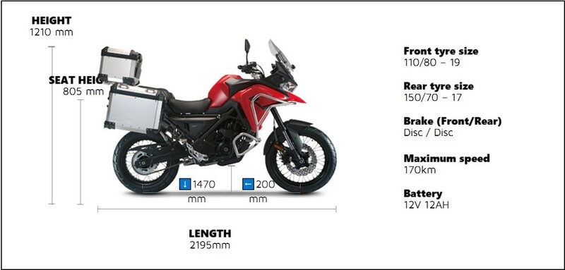 Nuotrauka 30 - VOGE 650DS 2023 m Enduro motociklas