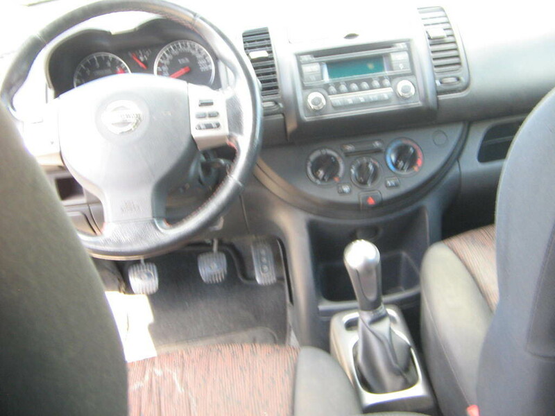 Nuotrauka 13 - Nissan Note I 2011 m dalys