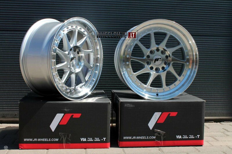 Photo 3 - Japan Racing JR26 Silver light alloy R17 rims