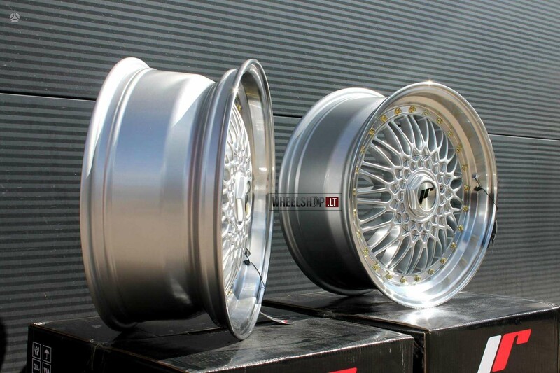 Photo 7 - Japan Racing JR9 Silver + Gold Rivets light alloy R19 rims