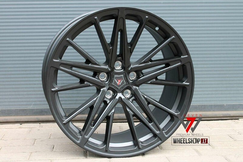 SW767 Satin Black rims