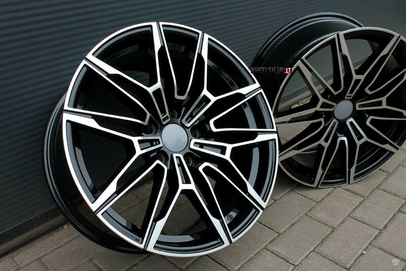 ADR 825M Style Black Polished light alloy R18 rims