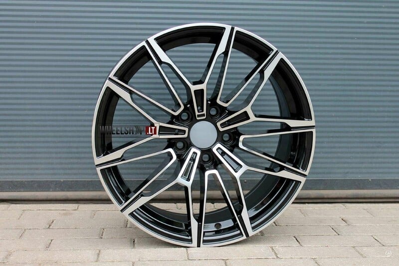 Photo 2 - ADR 825M Style Black Polished light alloy R18 rims