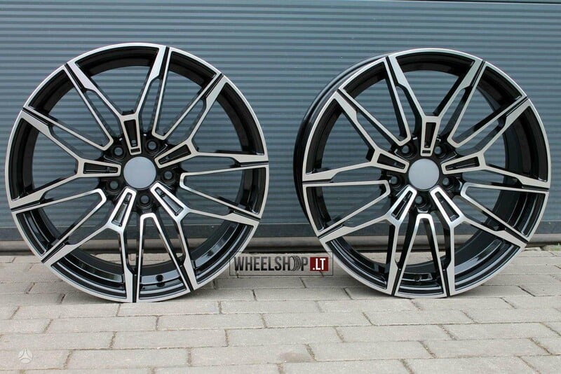 Photo 3 - ADR 825M Style Black Polished light alloy R18 rims