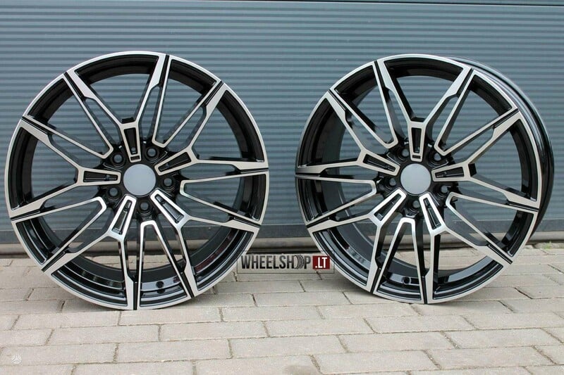 Photo 4 - ADR 825M Style Black Polished light alloy R18 rims