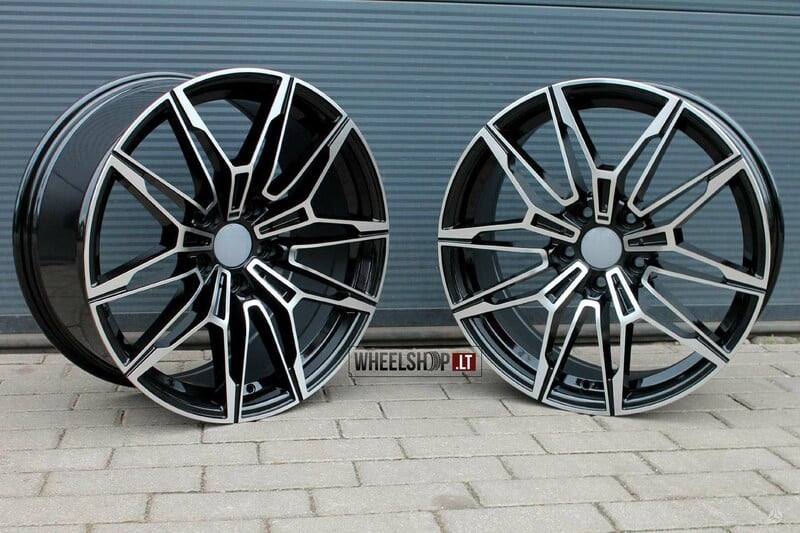 Photo 5 - ADR 825M Style Black Polished light alloy R18 rims