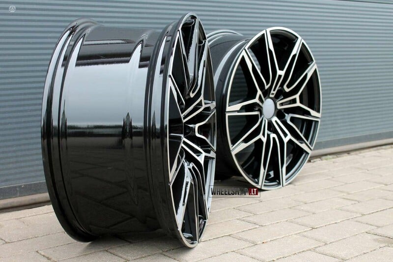 Photo 6 - ADR 825M Style Black Polished light alloy R18 rims