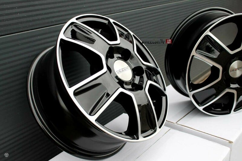 Photo 6 - Dezent VAN Black Polished light alloy R16 rims