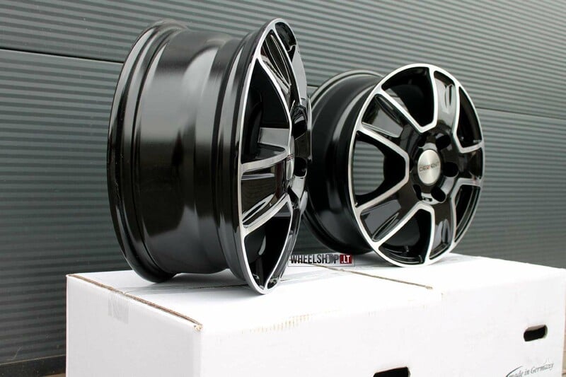 Photo 7 - Dezent VAN Black Polished light alloy R16 rims