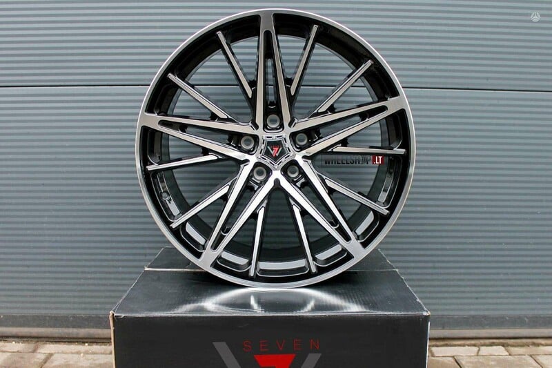 Photo 2 - 7 Wheels SW767 Black Polished light alloy R19 rims