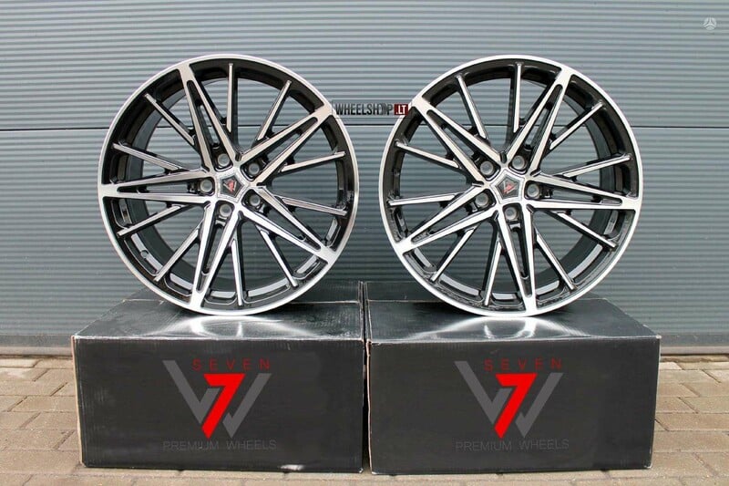 Photo 3 - 7 Wheels SW767 Black Polished light alloy R19 rims