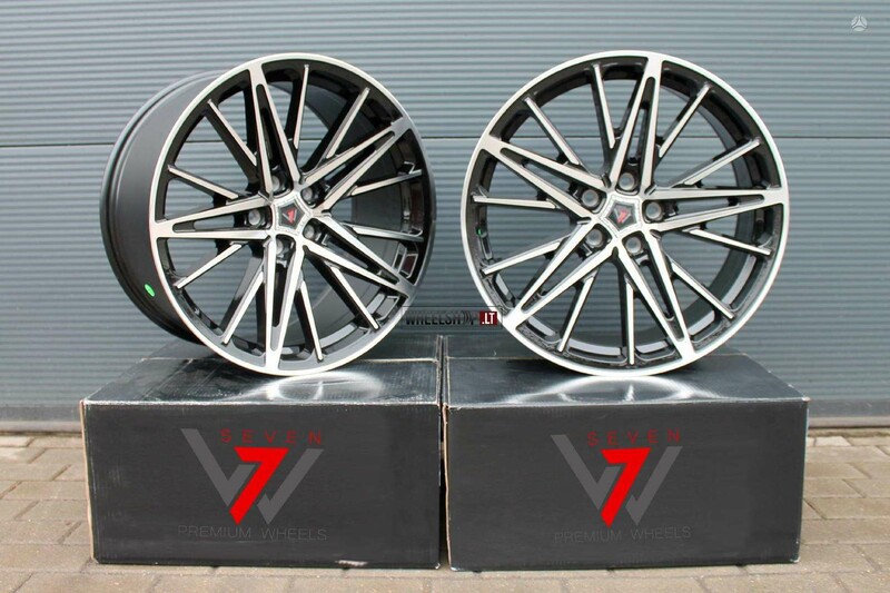 Photo 4 - 7 Wheels SW767 Black Polished light alloy R19 rims