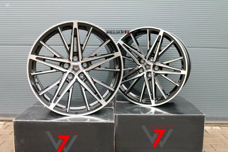 Photo 7 - 7 Wheels SW767 Black Polished light alloy R19 rims