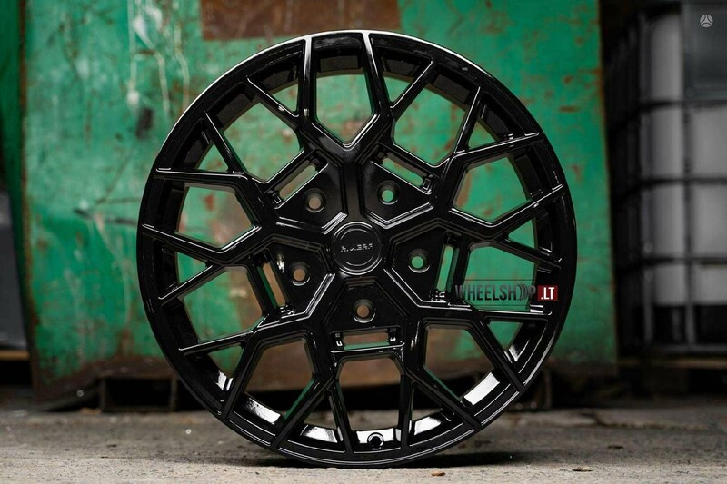 RIVIERA RTX Gloss Black 1250kg/vnt light alloy R18 rims