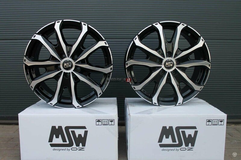 Photo 3 - MSW 48 VAN Black Polished light alloy R16 rims