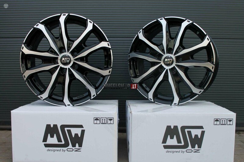 Photo 4 - MSW 48 VAN Black Polished light alloy R16 rims