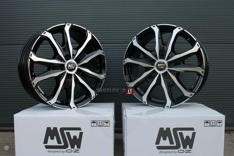 Photo 5 - MSW 48 VAN Black Polished light alloy R16 rims