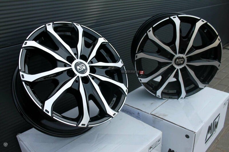 Photo 6 - MSW 48 VAN Black Polished light alloy R16 rims