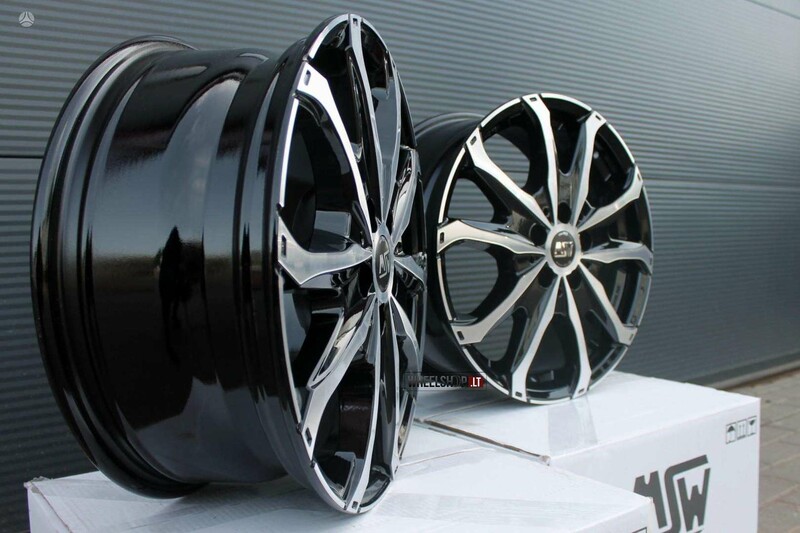 Photo 7 - MSW 48 VAN Black Polished light alloy R16 rims