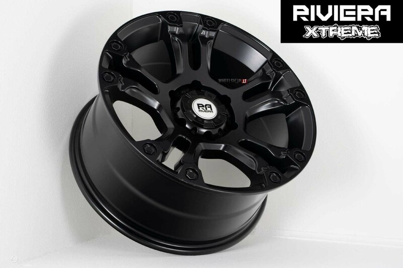 RX980 Satin Black rims