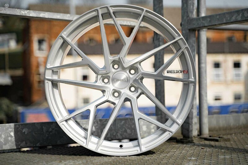 RF106 Silver Brushed Flow Form rims