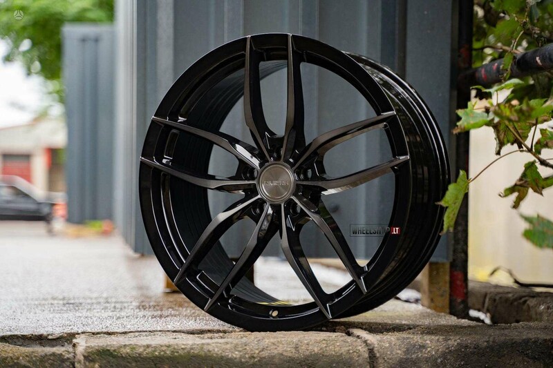 Nuotrauka 7 - RIVIERA RV195 Black Polished Dark Tint lengvojo lydinio R19 ratlankiai