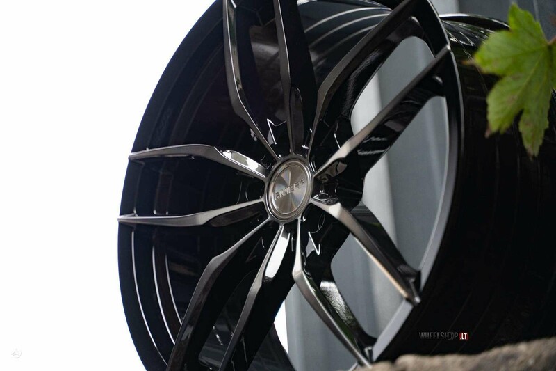 Nuotrauka 8 - RIVIERA RV195 Black Polished Dark Tint lengvojo lydinio R19 ratlankiai