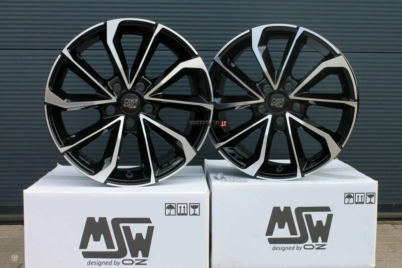 MSW 42 Gloss Black Full Polished литые R18 диски