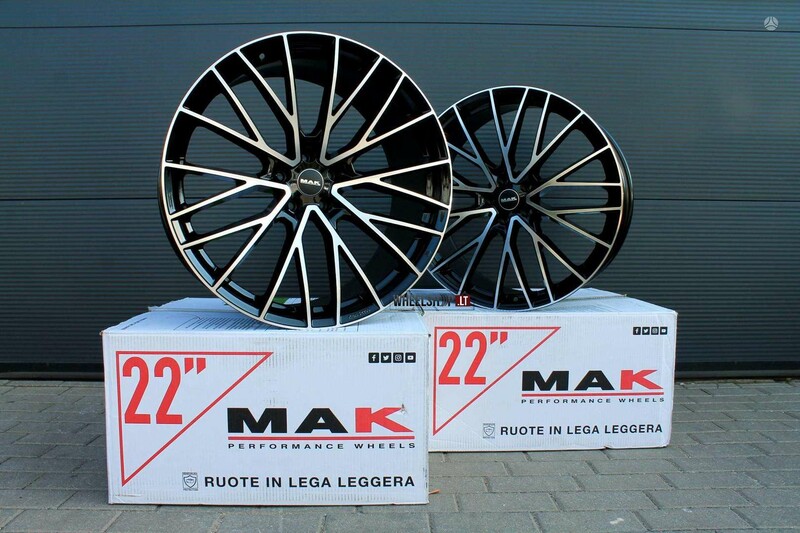 MAK Speciale Black Mirror light alloy R23 rims