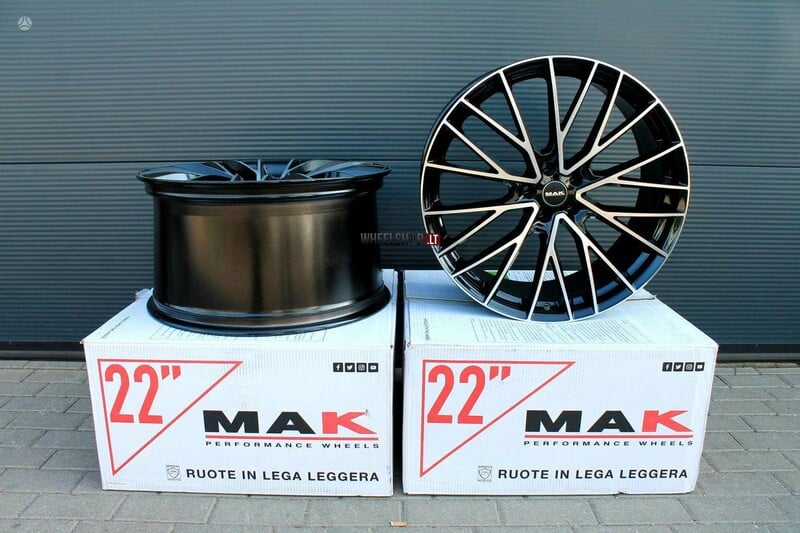 Photo 8 - MAK Speciale Black Mirror light alloy R23 rims