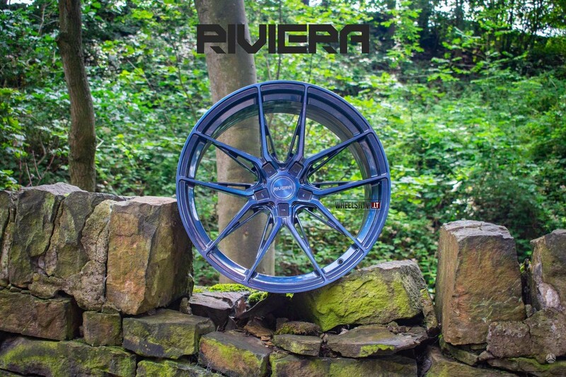 Nuotrauka 1 - RIVIERA RF107 Aqua Brushed FlowFormed lengvojo lydinio R20 ratlankiai