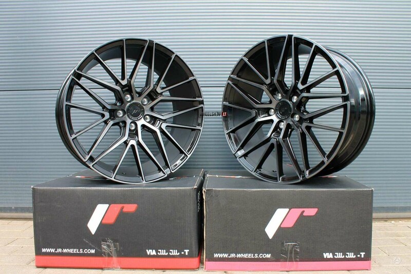 Photo 2 - Japan Racing JR38 Black Polished light alloy R19 rims