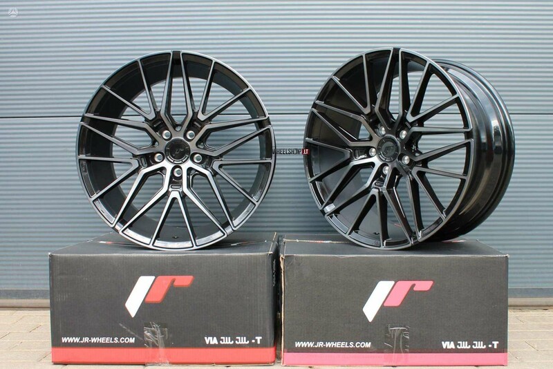 Photo 3 - Japan Racing JR38 Black Polished light alloy R19 rims